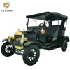 Parque de atracciones Coche vintage negro personalizado