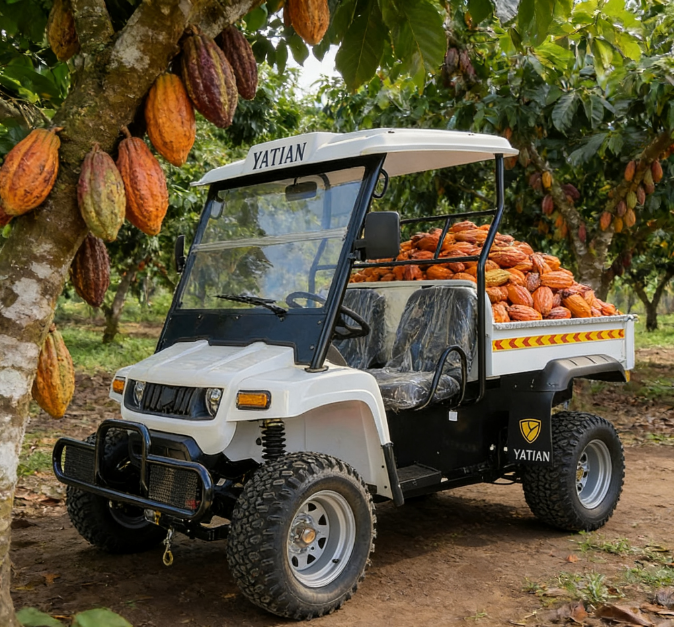 Cami&oacute;n el&eacute;ctrico de log&iacute;stica forestal 