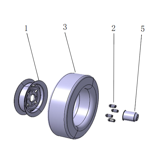 Repuestos originales para componentes del sistema completo del vehículo eléctrico clásico LY05B en stock