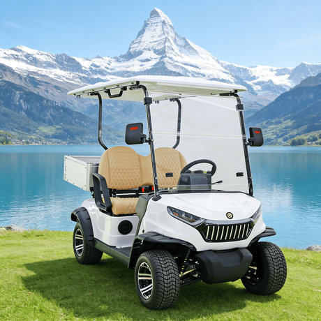 YATIAN GQ02Z Vehículo de caza eléctrico 4 × 4 de 2 plazas con caja de carga - Listo para todo terreno 
