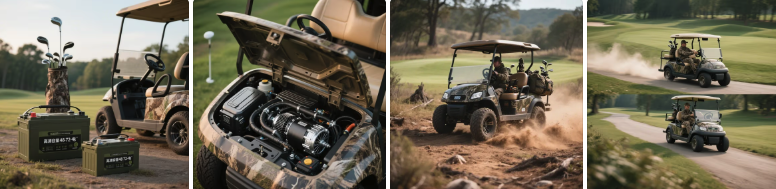 Factores que afectan la gama de carros de golf de caza el&eacute;ctrica