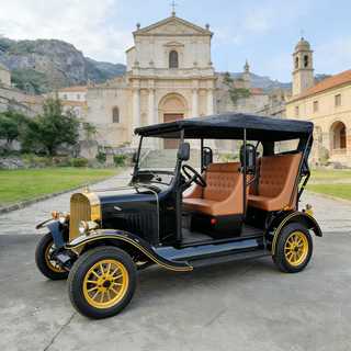 Coche turístico antiguo eléctrico de 4 plazas con certificación COC (LY05B) | YATIAN