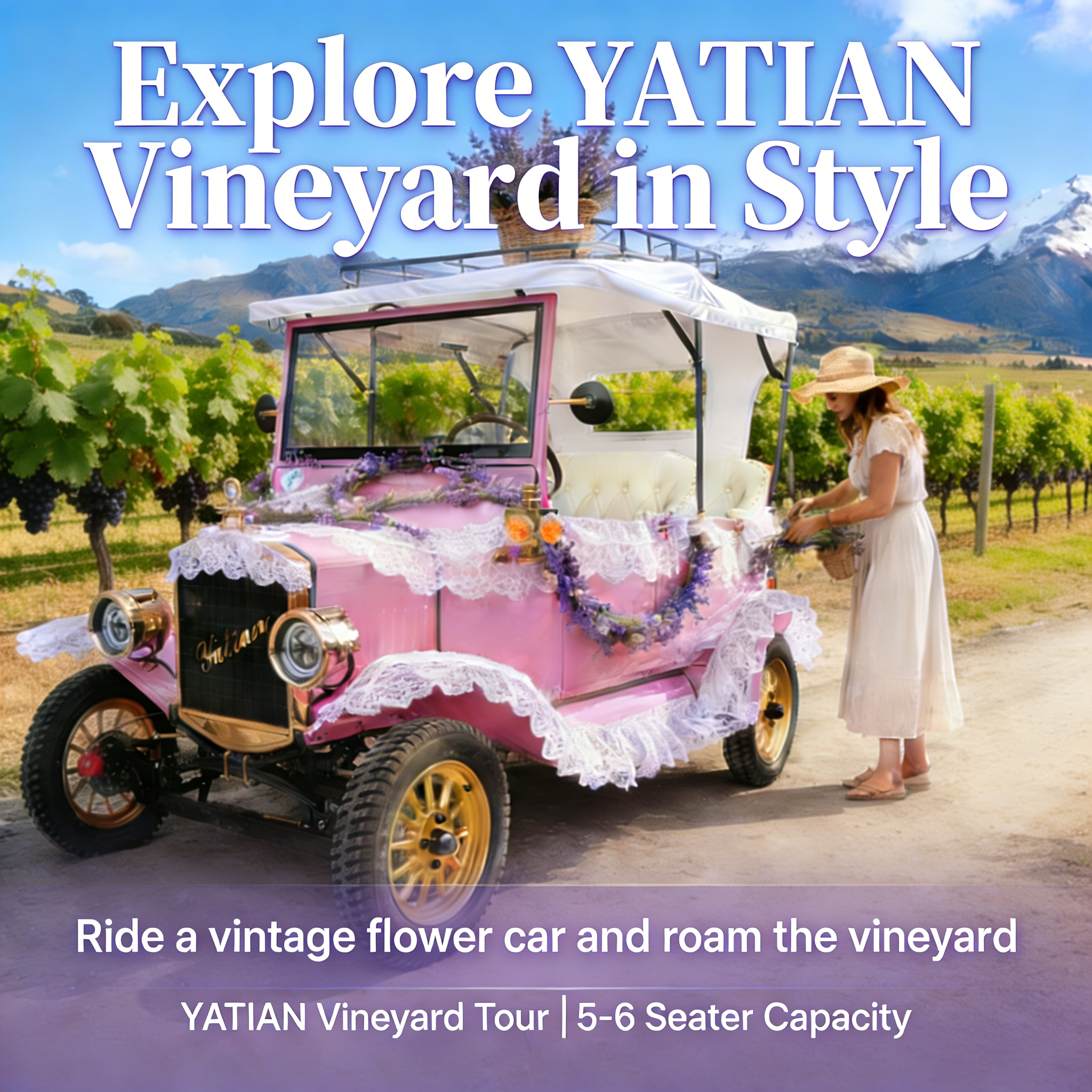 Coche el&eacute;ctrico antiguo