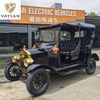 Parque de atracciones Coche vintage negro personalizado