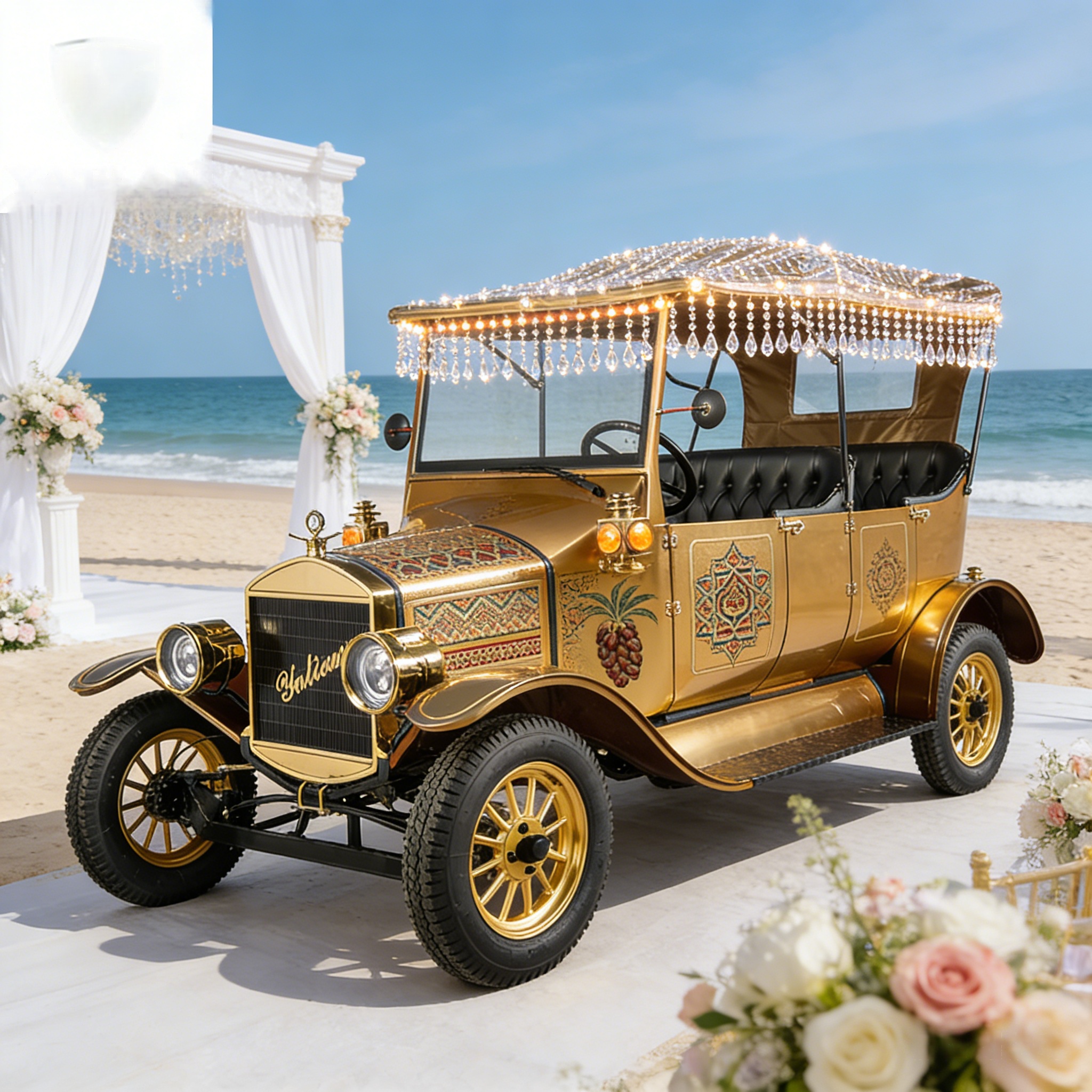 Fabricante Yatian LY05N: la elección perfecta para bodas, celebraciones y recorridos por la ciudad en un automóvil clásico antiguo