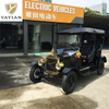 Parque de atracciones Coche vintage negro personalizado