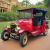 Turismo New Energy Red Vintage Car