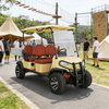YATIAN GQ04Z Vehículo de caza eléctrico 4×4 de 4 plazas con caja de carga y bloqueo del diferencial