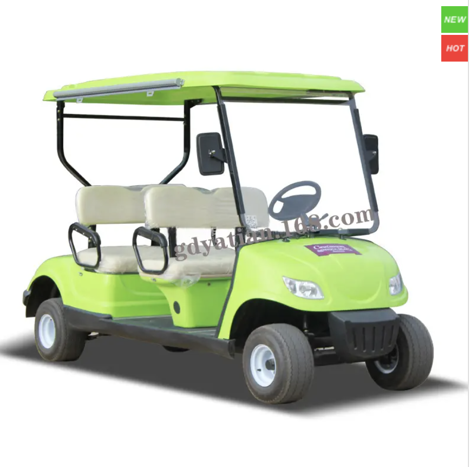 Carro de golf el&eacute;ctrico ecol&oacute;gico Yatian GQ04A para campos de golf y &aacute;reas recreativas