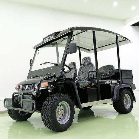 Vehículo de patrulla eléctrica de tres filas Yatian XL05A para patrullaje urbano y gestión de parques