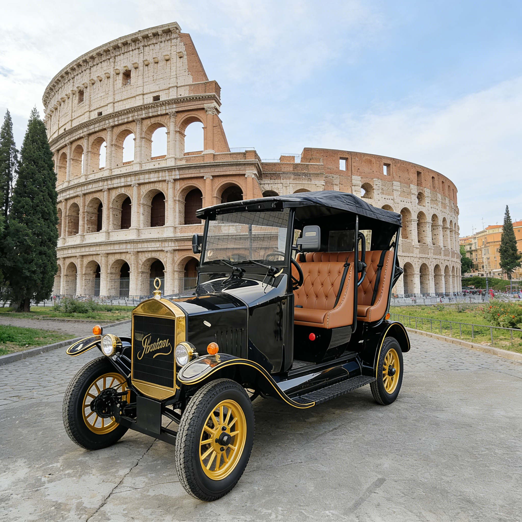 Coche tur&iacute;stico el&eacute;ctrico