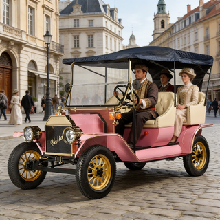 Conserje de bodas y oferta especial para el mercado de Medio Oriente: automóvil eléctrico retro YATIAN $ 8100, punto de equilibrio rápido